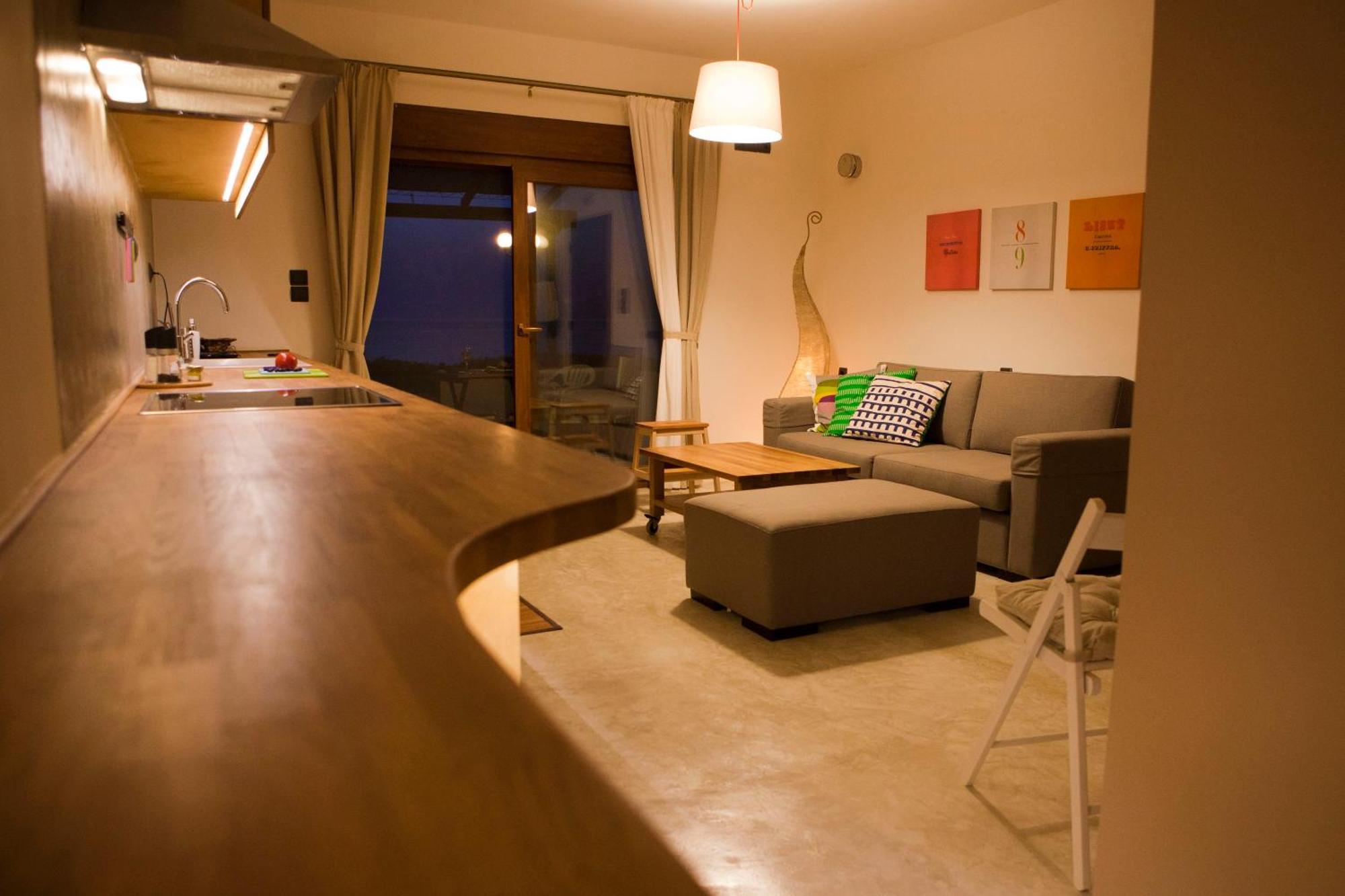 Horizonte Seafront Suites Kíszamosz Kültér fotó