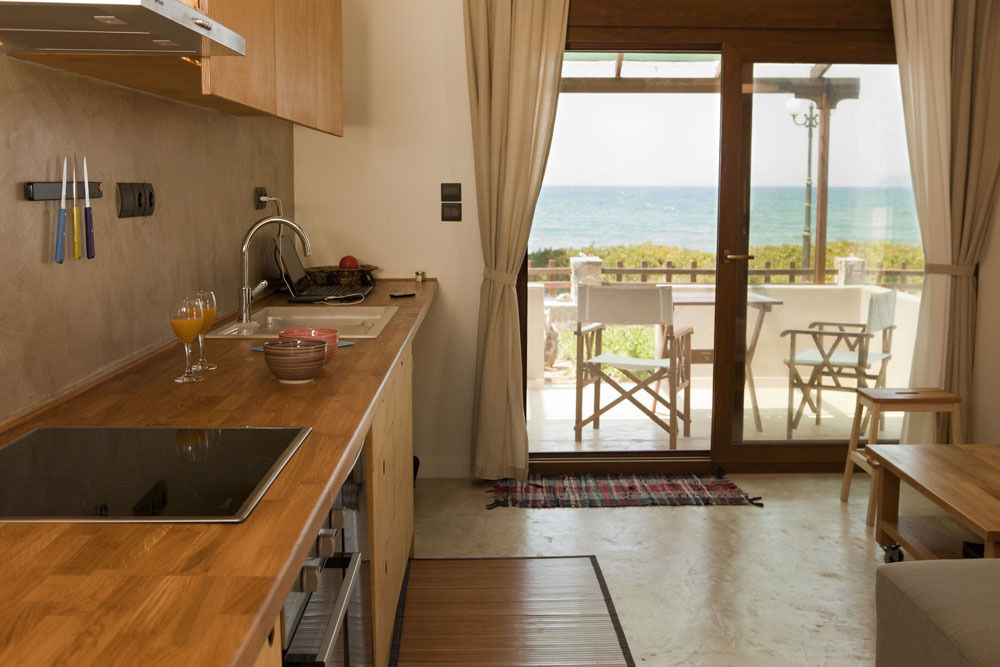 Horizonte Seafront Suites Kíszamosz Kültér fotó